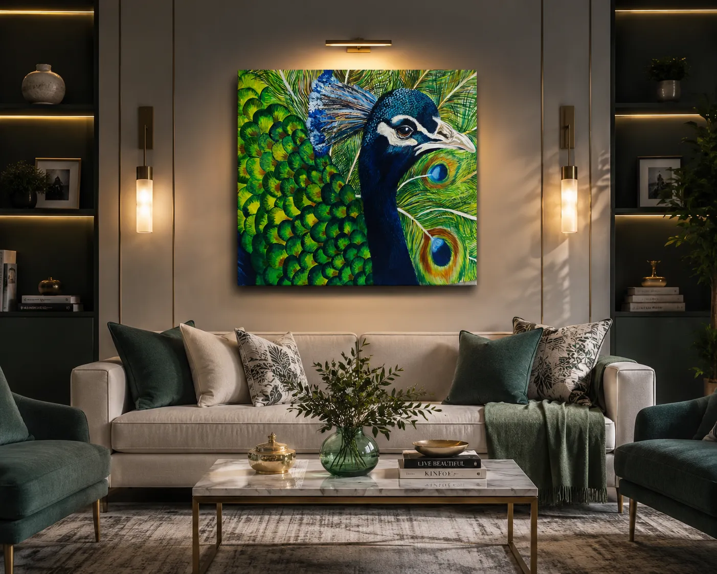 Majestic Peacock - View 3